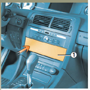 Vide-poches de console centrale