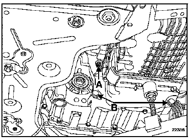 Boîte de vitesses(Dépose - Repose) SU1