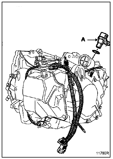 Capteur de vitesses (sortie) 