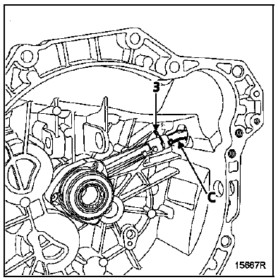 Cylindre récepteur d'embrayage 