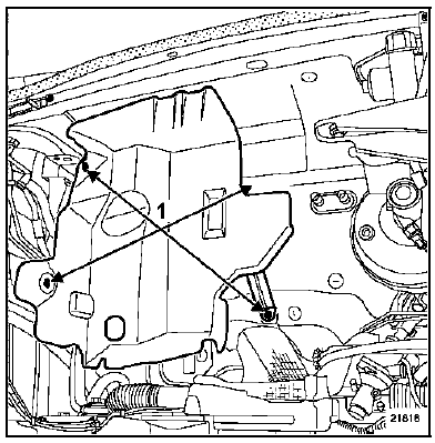 Direction à droite  moteur F4R 