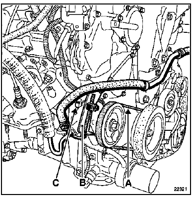 Pompe de direction assistée Moteur V4Y