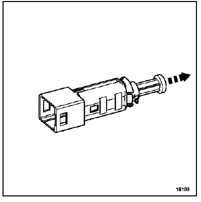 Capteur de position de la pédale de frein 