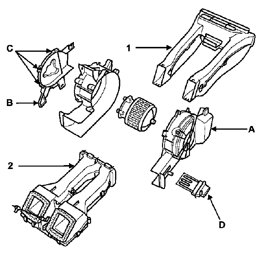 Groupe motoventilateur arrière 