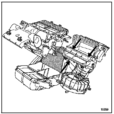 Boîtier évaporateur 