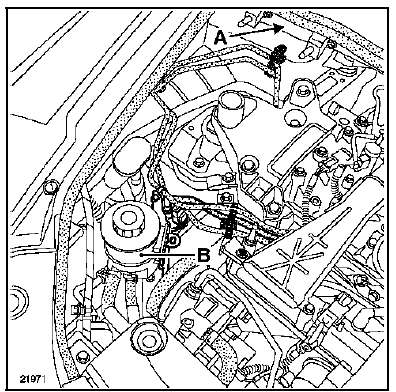 Tuyaux de liaison Moteur  F4RT