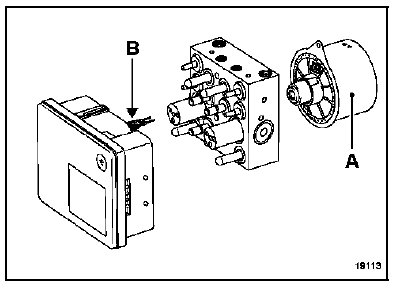 Calculateur d'antiblocage des roues