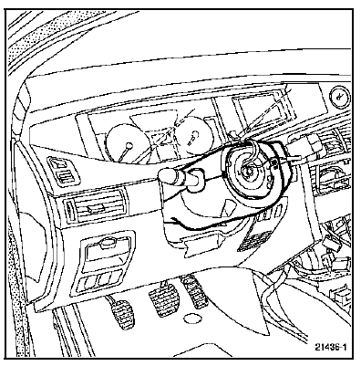 Calculateur d'angle du volant