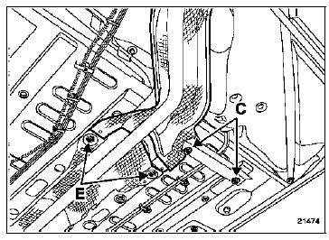 Capteur de hauteur arrière 