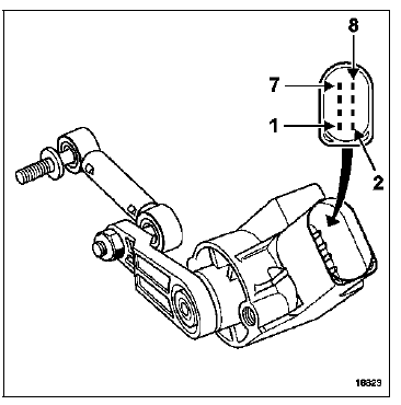 Capteur avant - Calculateur 