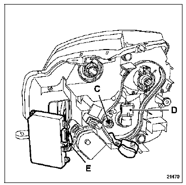 Boîtier électronique (ballast)