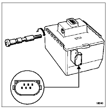 Verrou électrique de colonne de direction