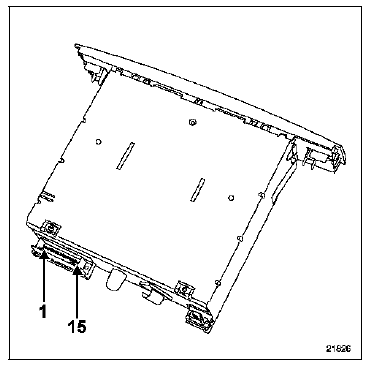 Autoradio "Haut de gamme" : Changeur de compact disque 