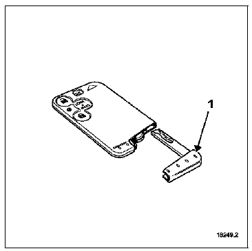 Véhicule sans clé : Carte RENAULT
