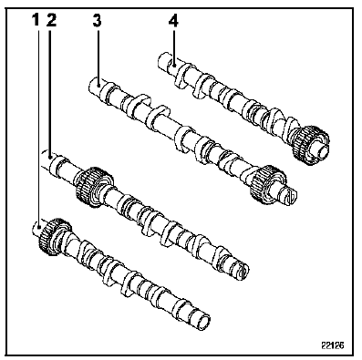 Arbre à cames Moteur  P9X