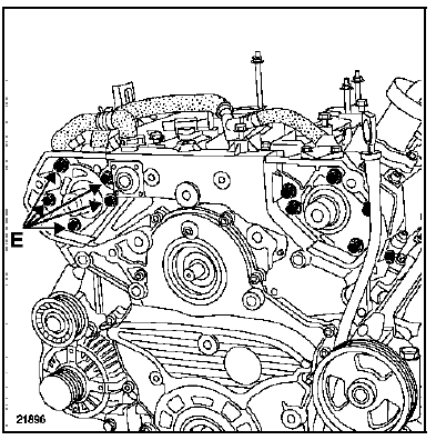 Arbre à cames Moteur  P9X