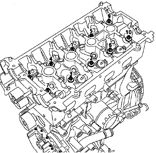 Joint de culasse  Moteur  F4R