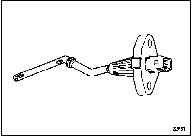 Sonde de niveau d'huile 