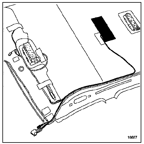 Véhicule sans clé : Antenne main libre 