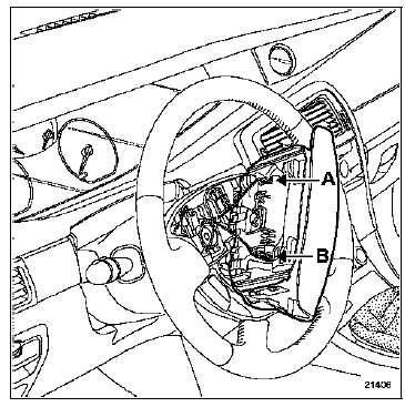 Airbag frontal conducteur 