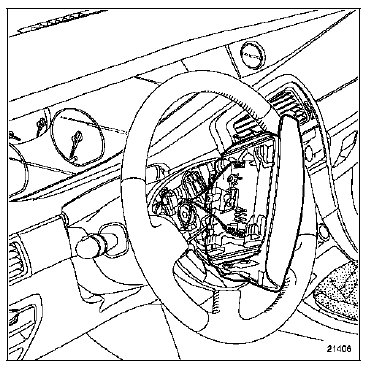 Airbag frontal conducteur 