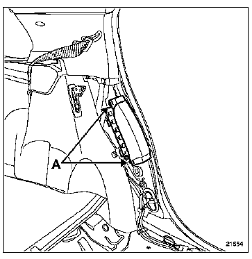 Airbags latéraux arrière (thorax) 