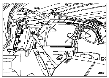 Airbags latéraux arrière (rideau) 