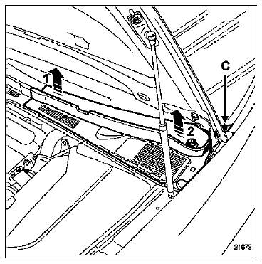 Grille d'auvent 