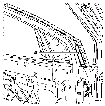 Enjoliveurs extérieurs de montant de porte avant 