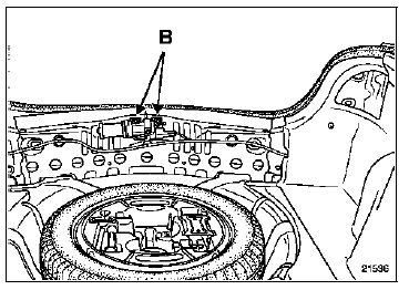 Serrure et gâche de hayon 