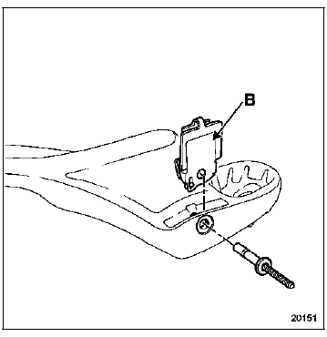 Ceinture de sécurité arrière 