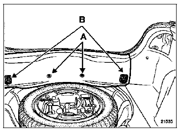 Garniture de jupe arrière