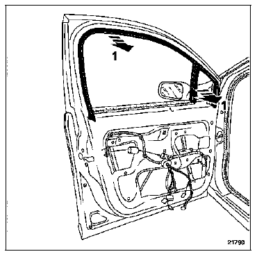 Enjoliveurs intérieurs d'encadrement de porte avant 