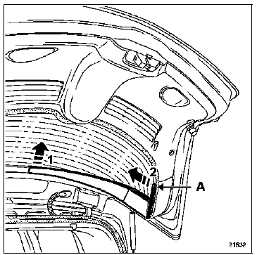 Garniture de hayon