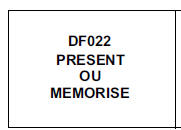 1.DEF : Module de commande interne : erreur de mémoire RAM (Ramdom Access