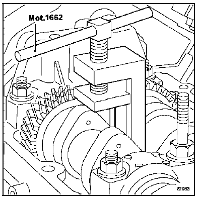 Arbre à cames Moteur  P9X