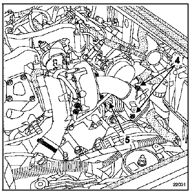 Tubes intermédiaires d'échappement Moteur P9X