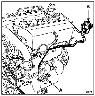 Soupape régulatrice de pression  Moteur G9T