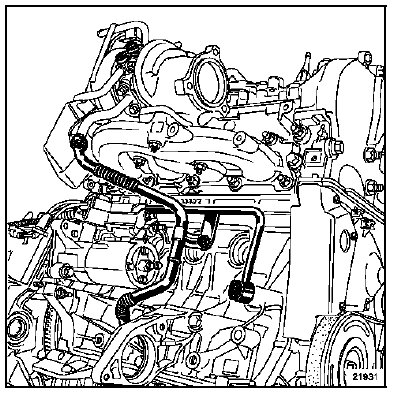 Collecteur d'échappement Moteur F4R