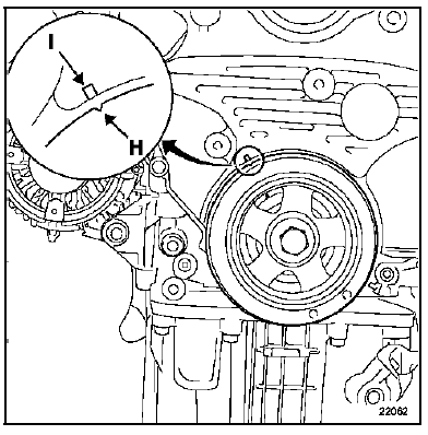 Arbre à cames Moteur  P9X