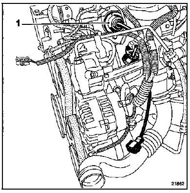 Répartiteur d'admission - Volet de turbulence Moteur G9T