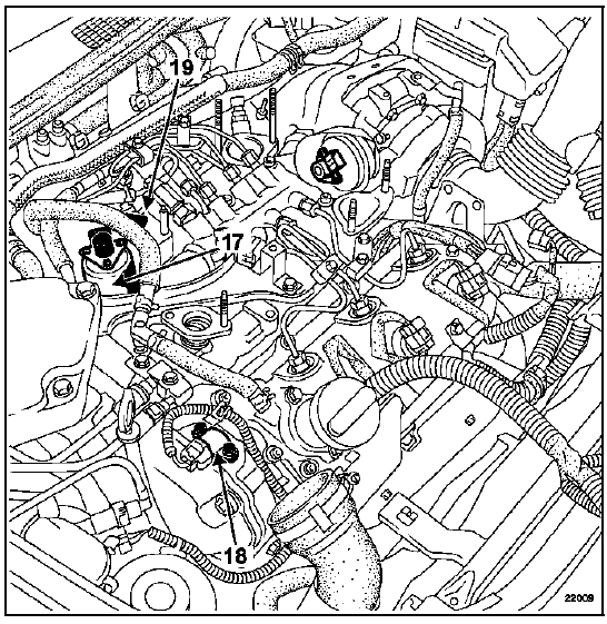 Implantation des éléments Moteur P9X