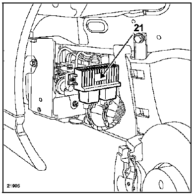 Implantation des éléments Moteur P9X