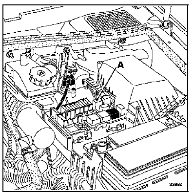 Contrôle du débit de la pompe d'alimentation Moteur  F4R