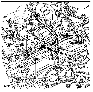 Rampe d'injection - Injecteurs Moteur F4R