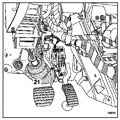 Implantation des éléments Moteur F4R