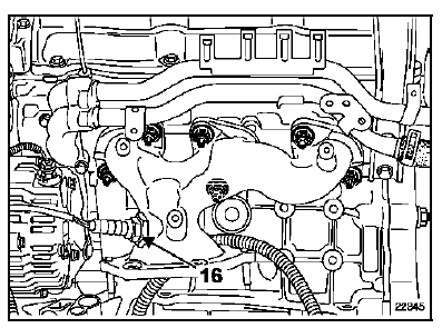 Implantation des éléments Moteur  V4Y