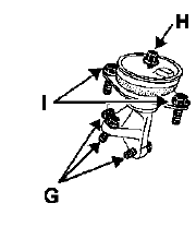 Suspension moteur G9T