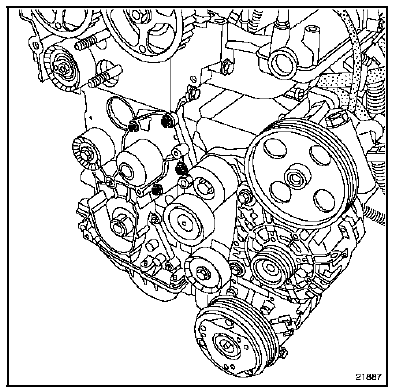 Pompe à eau Moteur  F4R