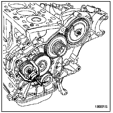 Pompe à eau Moteur  G9T